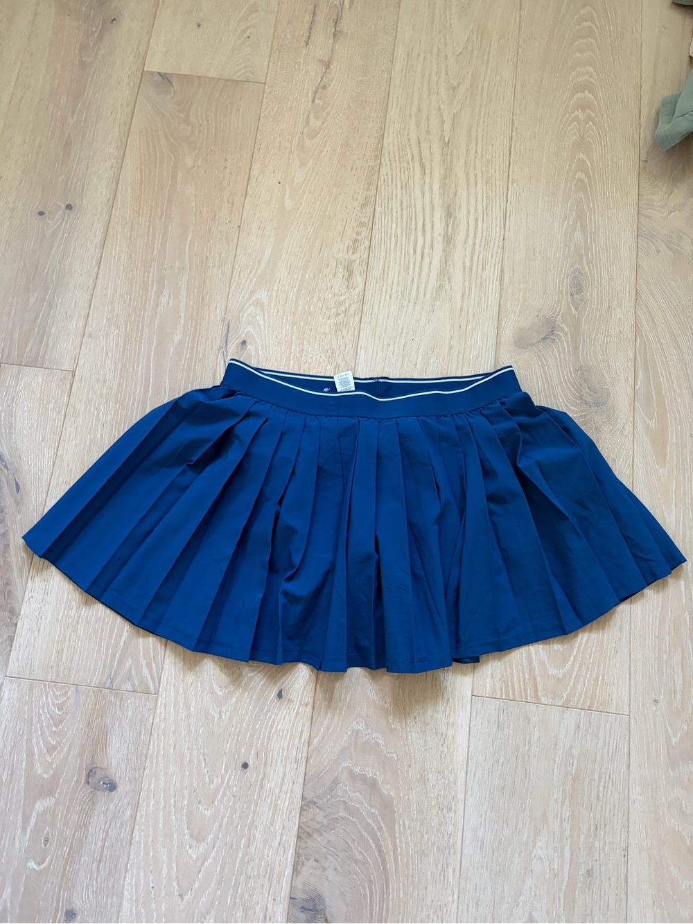 Reebok Navy Pleated Skater Skirt